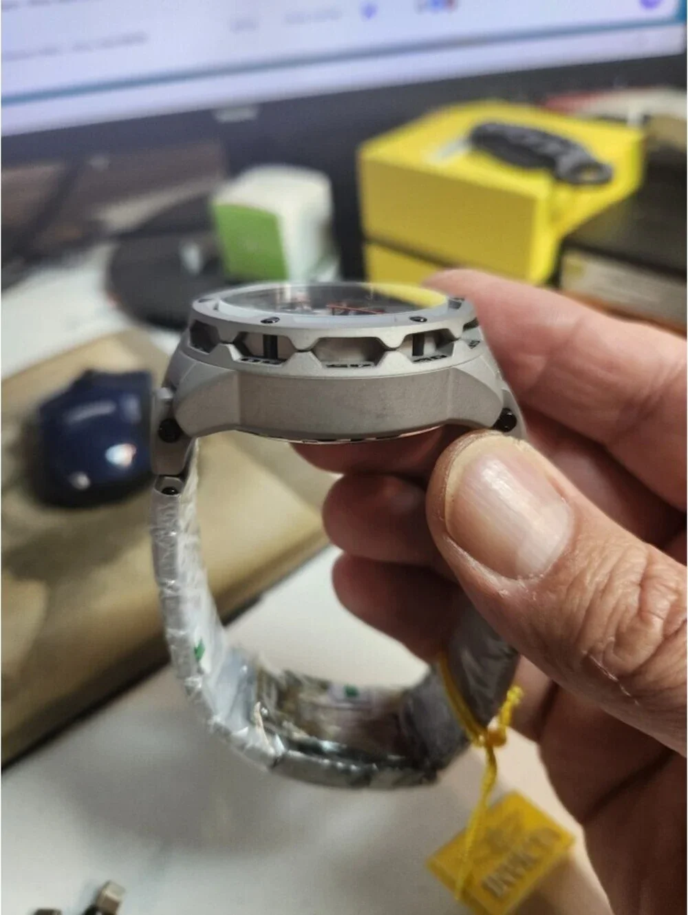 Invicta Eclipse Automatic Shot Blast Titanium 50mm (50036)